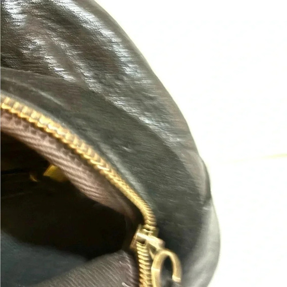 Madewell black leather backpack main image 7